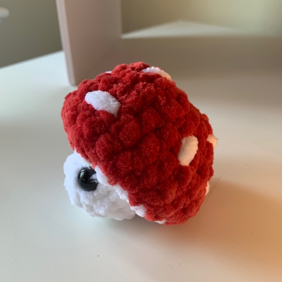 Handmade Crochet Mushi Pop Toy - Picture 7 of 10